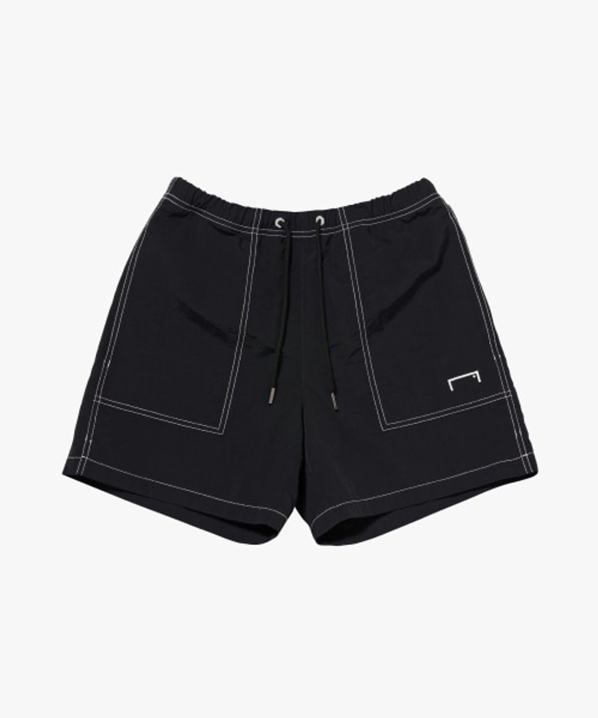 골스튜디오(GOALSTUDIO) ESSENTIAL RIPSTOP SHORTS-BLACK