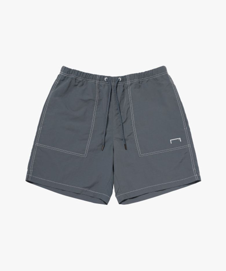 ESSENTIAL RIPSTOP SHORTS-CHARCOAL