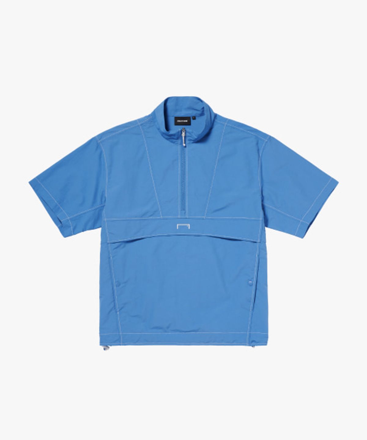 골스튜디오(GOALSTUDIO) RIPSTOP SHORT SLEEVE ANORAK-BLUE