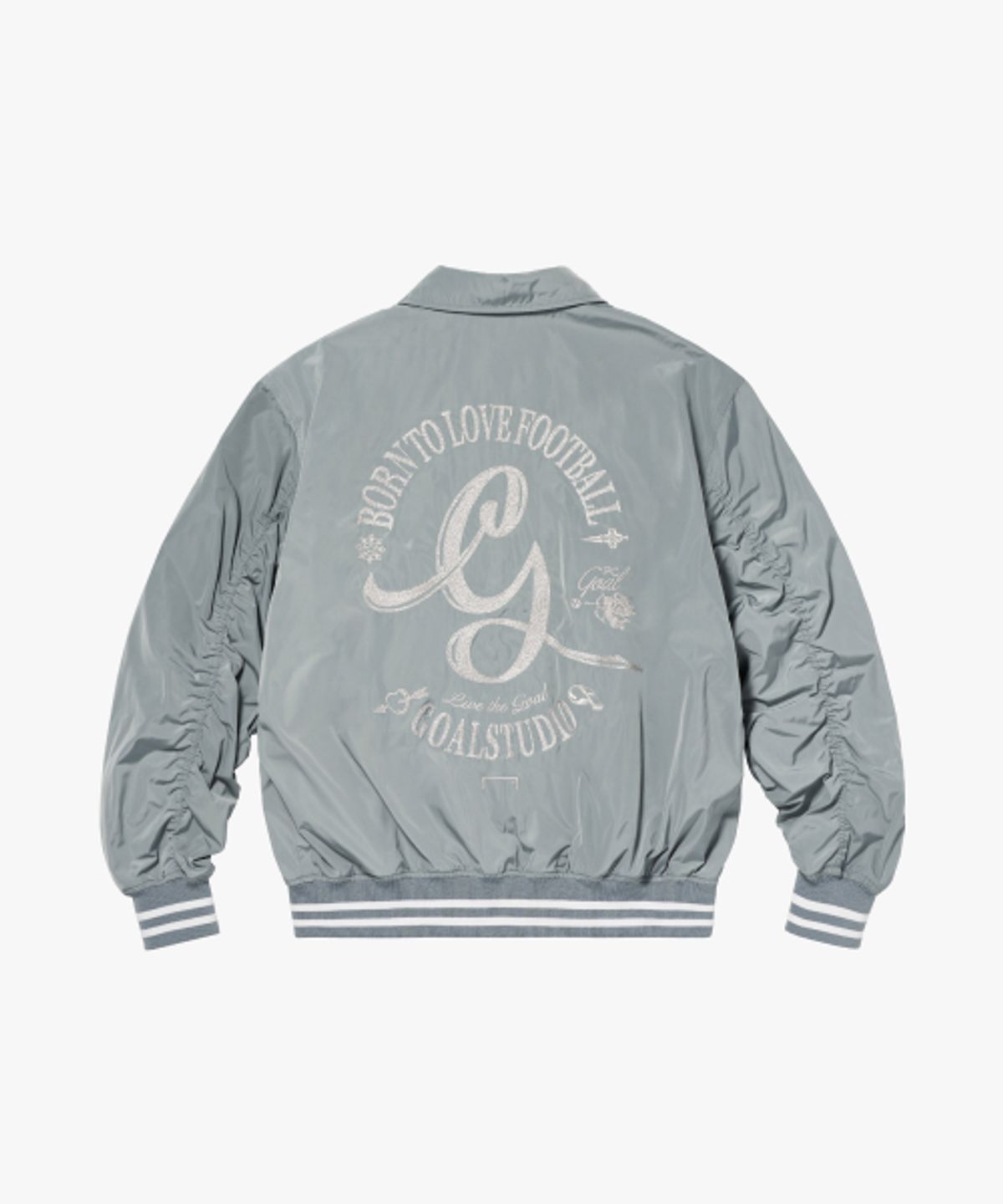 골스튜디오(GOALSTUDIO) FC G LOGO TEAM JACKET-LIGHT KHAKI