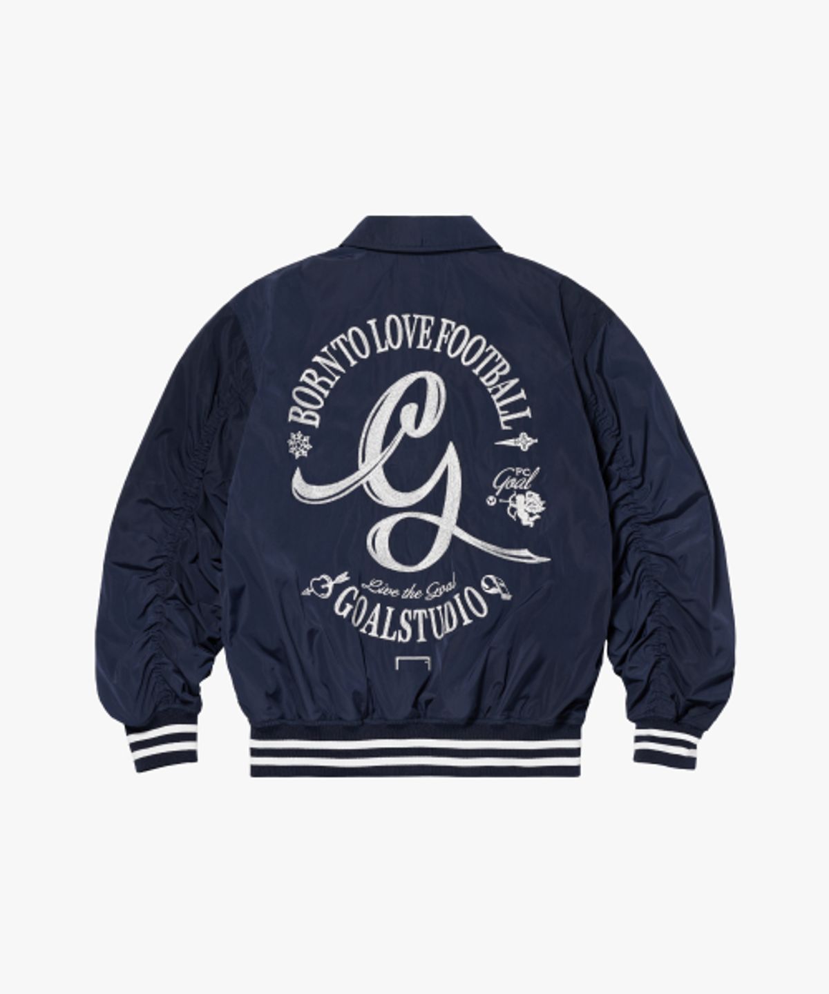 골스튜디오(GOALSTUDIO) FC G LOGO TEAM JACKET-NAVY