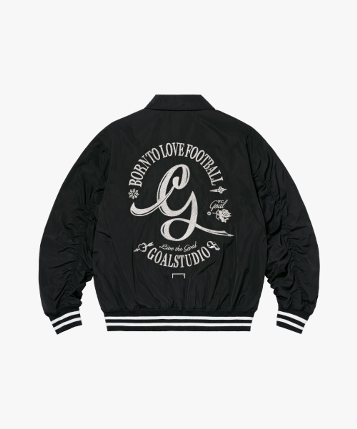골스튜디오(GOALSTUDIO) FC G LOGO TEAM JACKET-BLACK