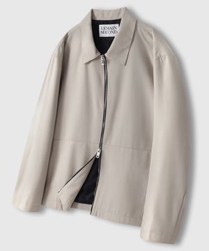 미니멀 오버핏 투웨이 자켓 [베이지]