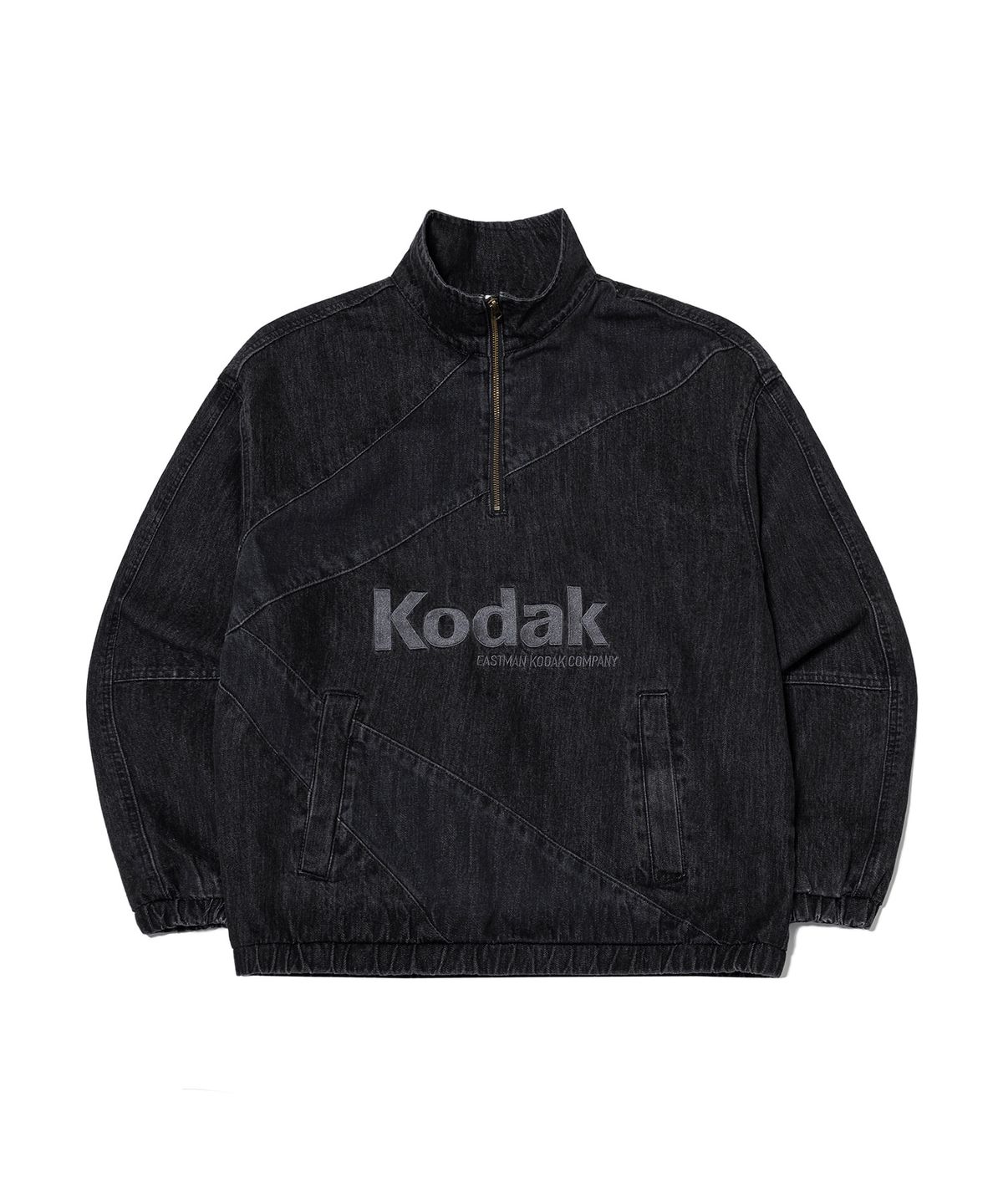 코닥(KODAK) 케이 데님 아노락 자켓 BLACK