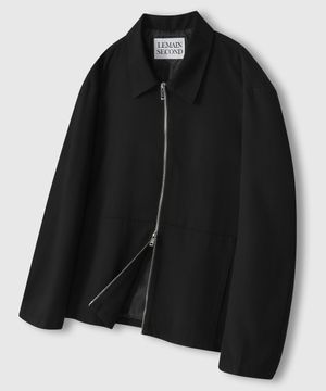 미니멀 오버핏 투웨이 자켓 [블랙]