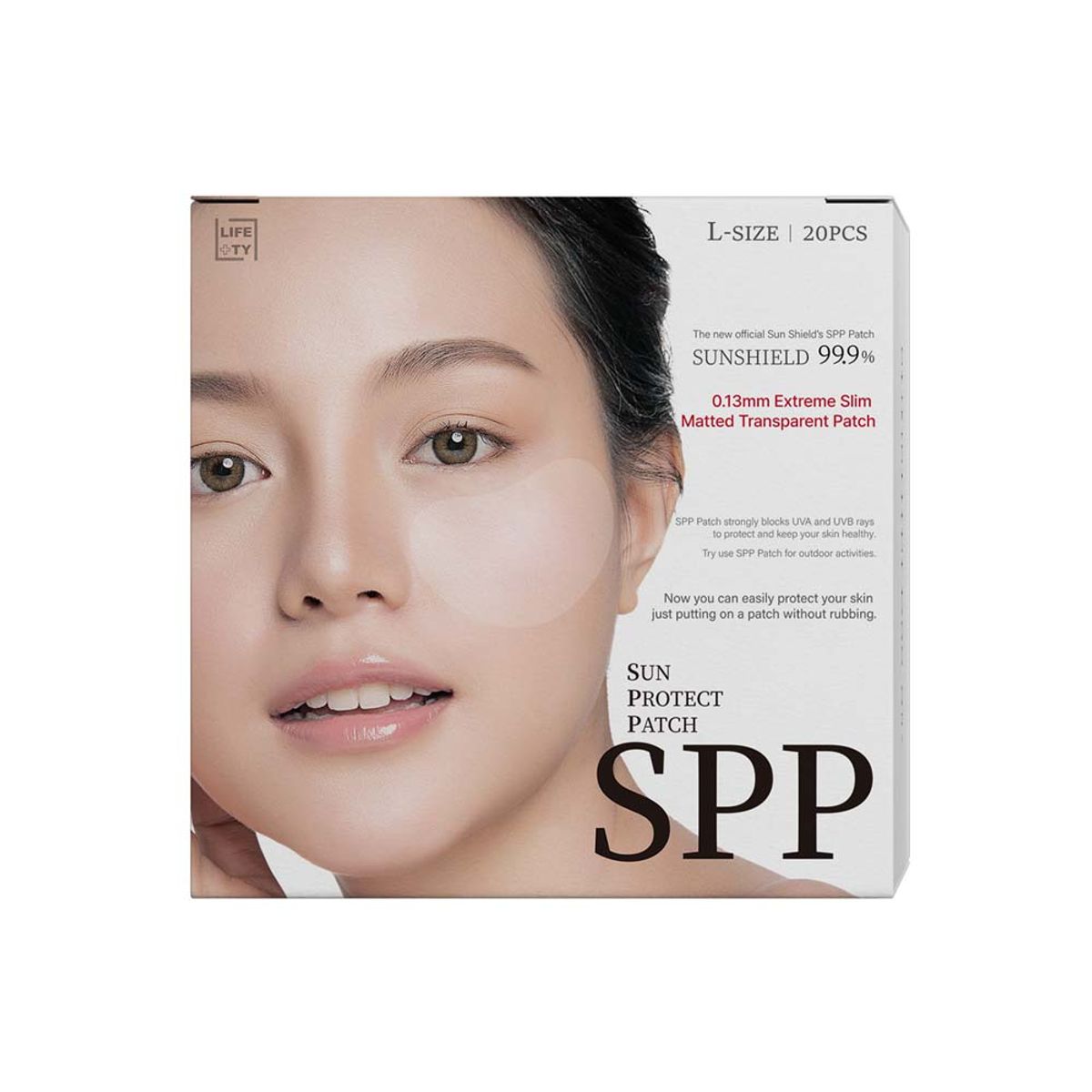 라이프티(LIFETY) SPP 투명 무광 썬패치 20매입