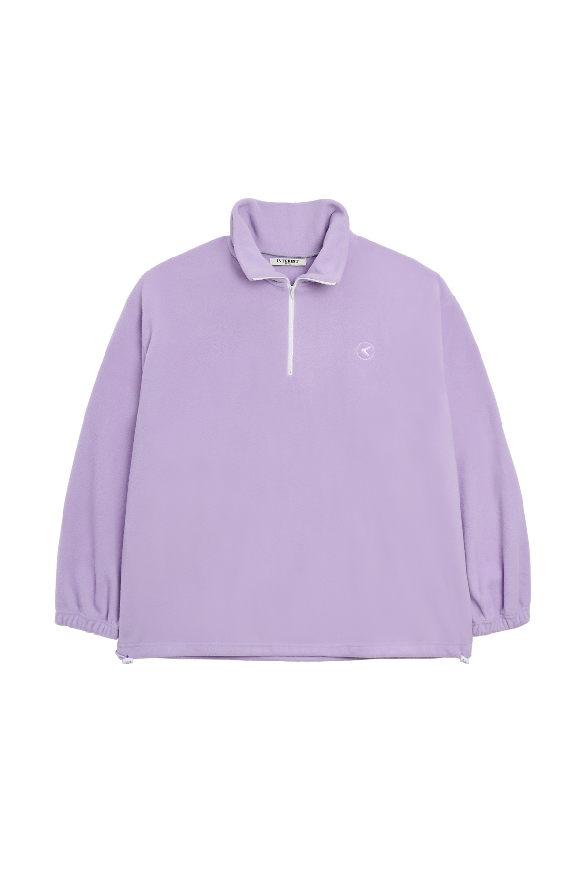 인터레스트(INTEREST) LONG HALF ZIP UP_LAVENDER