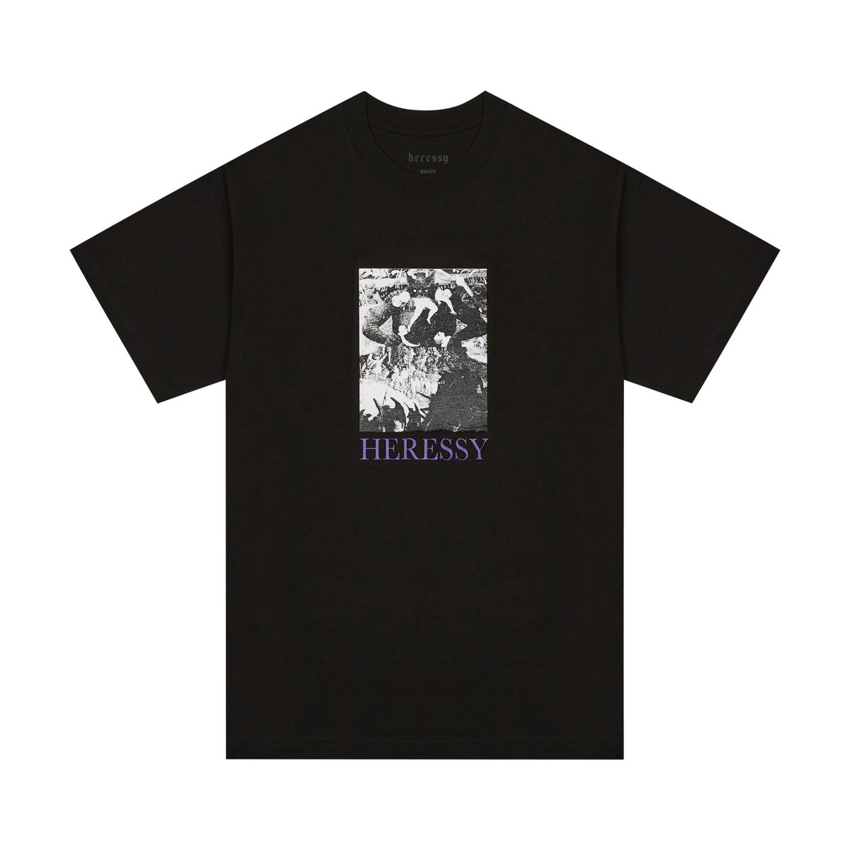 헤레시(HERESSY) DEVIL EAT TEE BLACK