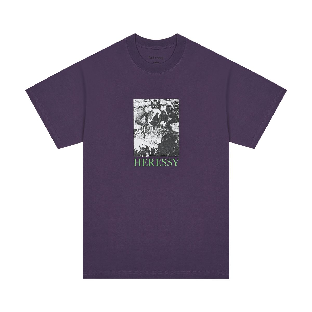 헤레시(HERESSY) DEVIL EAT TEE PURPLE