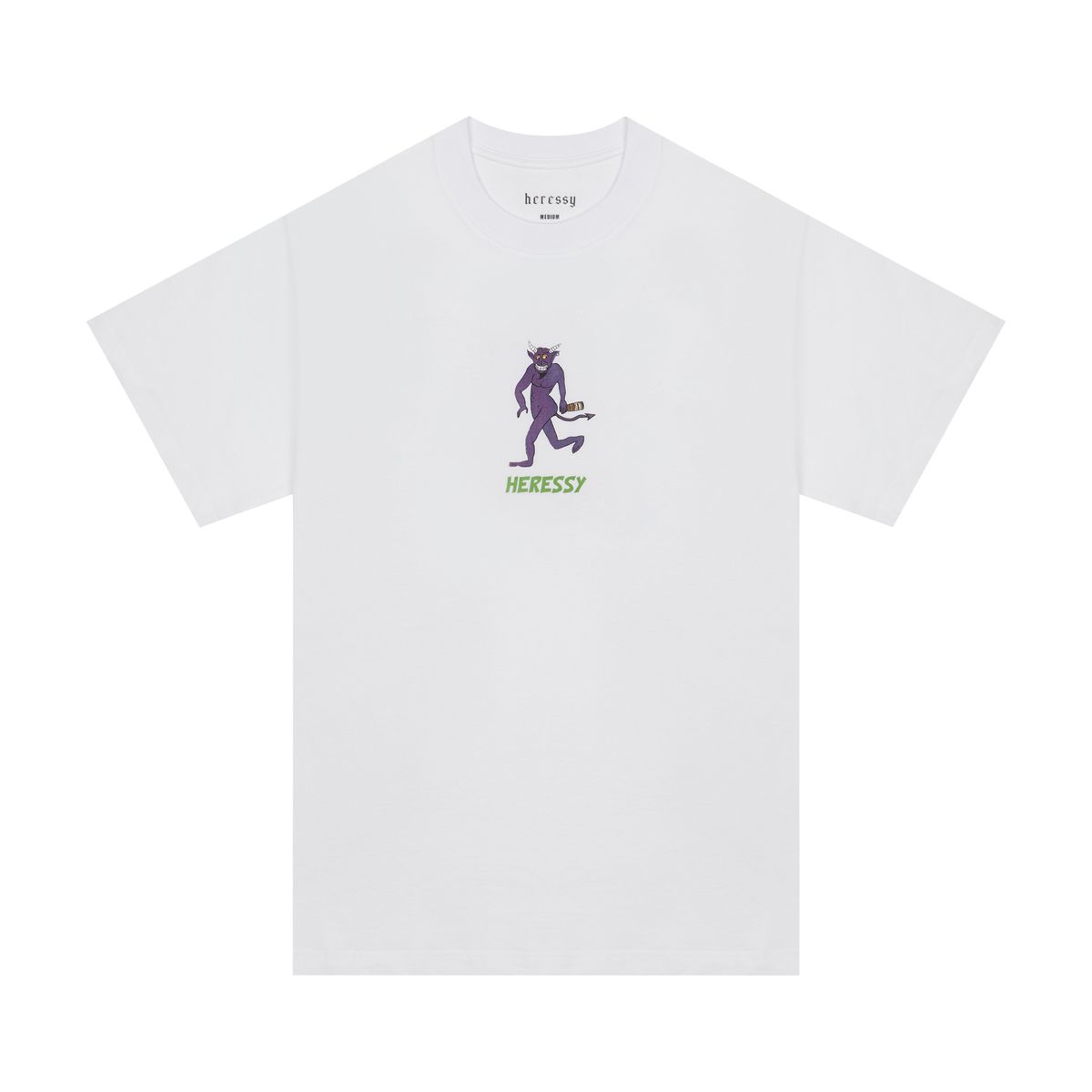 헤레시(HERESSY) DRUNK GOBLIN TEE WHITE
