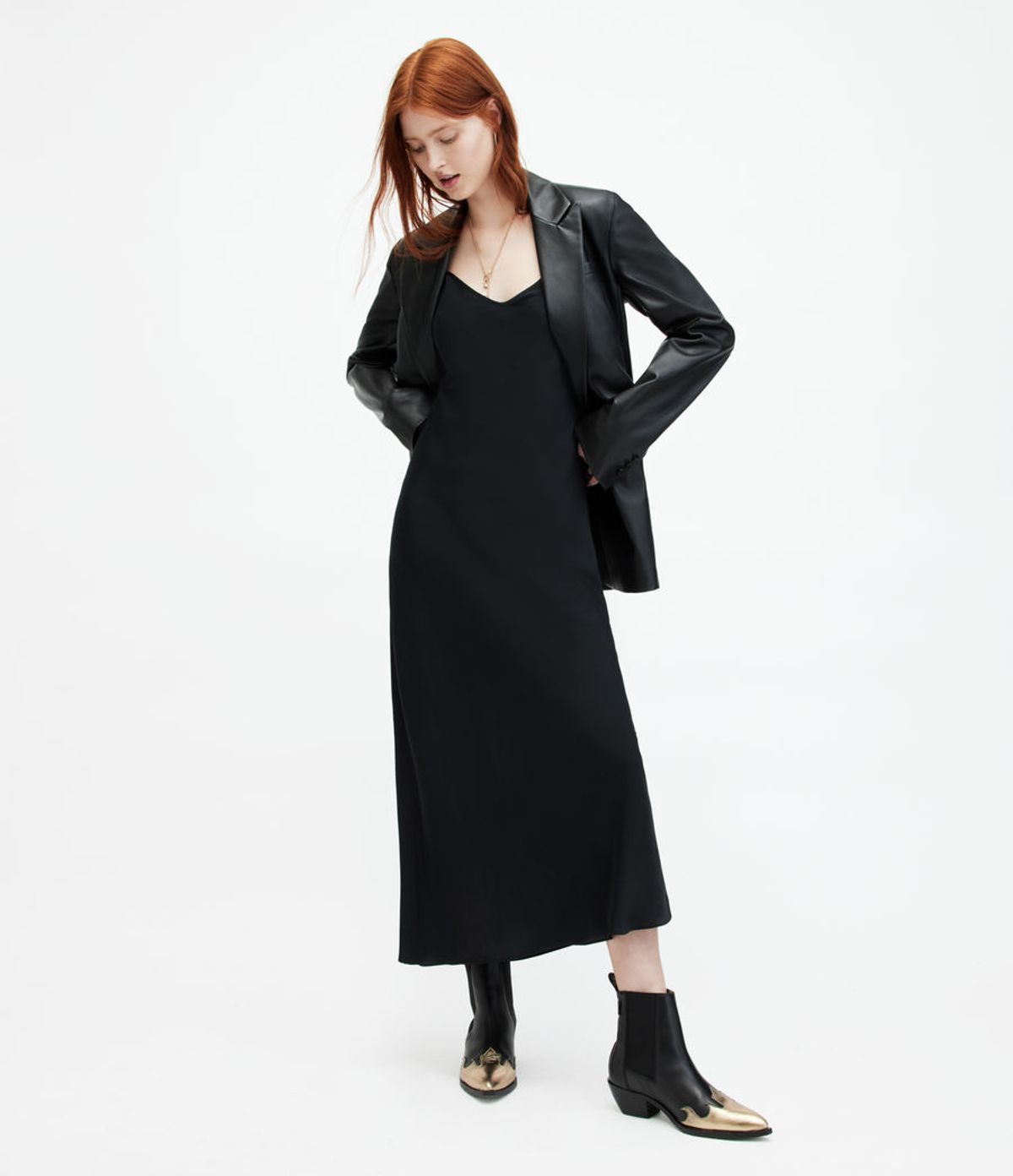 올세인츠(ALLSAINTS) 브라이오니 원피스 WD646Z-5