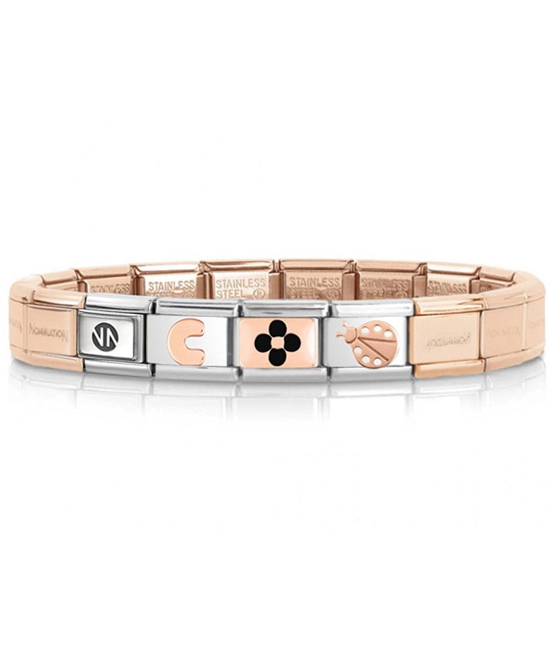팔찌 로즈골드 컴포저블 이니셜 패션팔찌 rosegold-set01