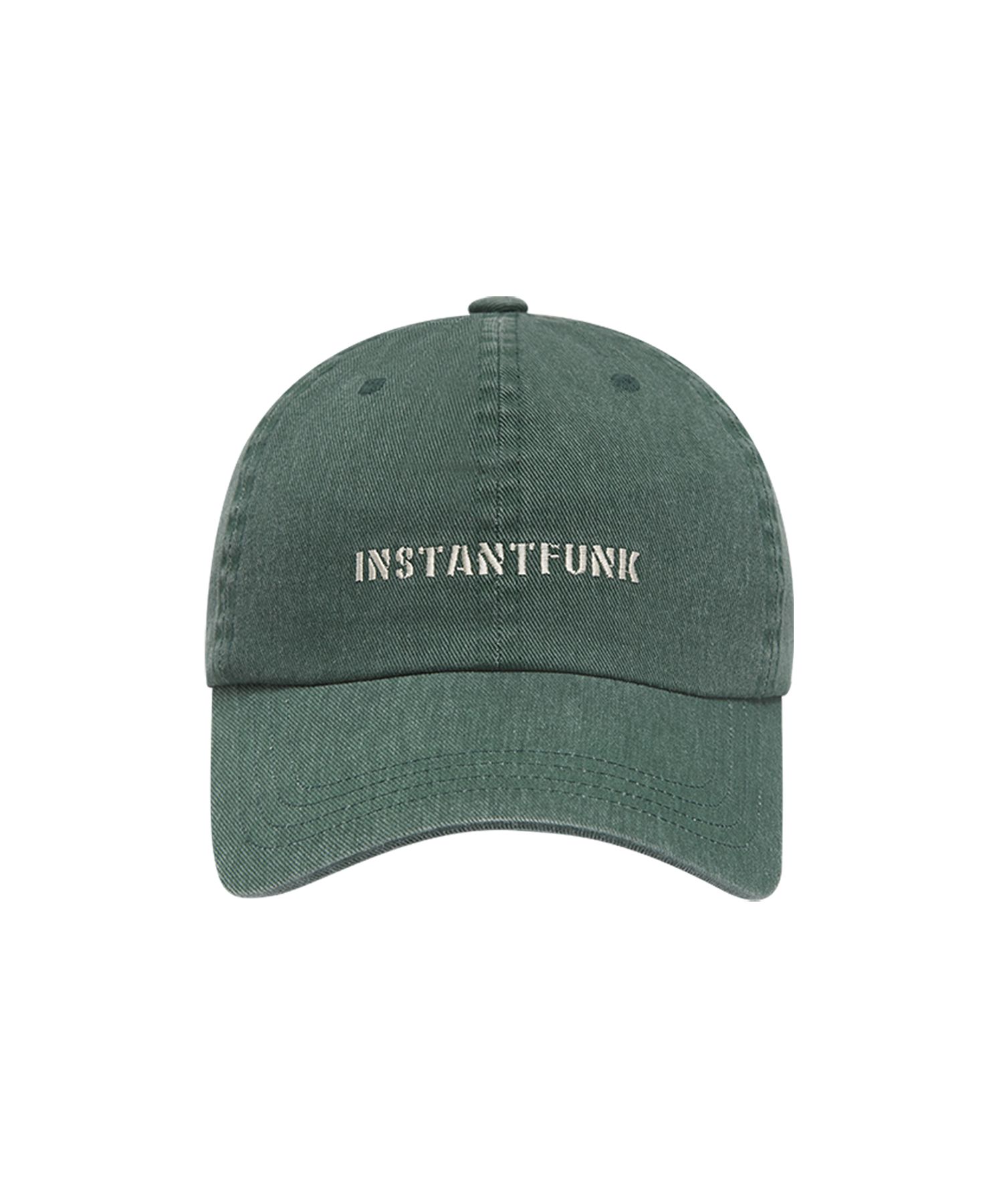 INSTANTFUNK★Washing Embroidered Ball Cap★人気 MUSINSA | INSTANTFUNK Vintage Embroidered Ball Cap - Black