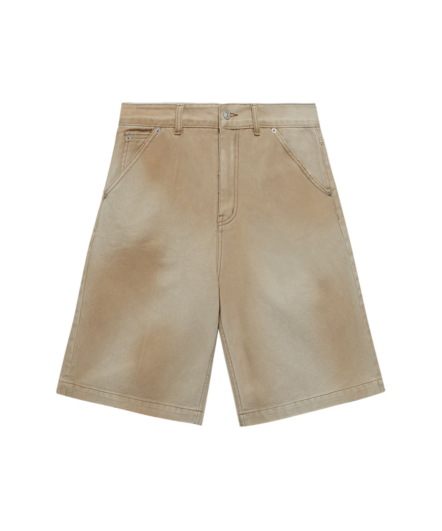 【INSTANTFUNK】24SS Wide-leg denim bermuda shorts INSTANTFUNK】24SS Wide-leg denim bermuda shorts Wide-leg