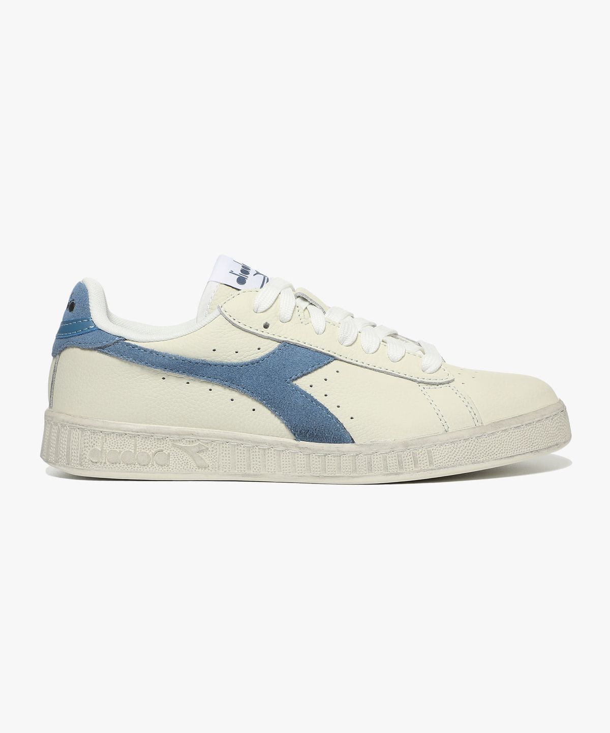 디아도라(diadora) 게임 L 로우 왁스드 스웨이드 팝 BLUE