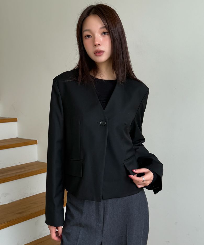 카라리스 블레이저 [블랙]