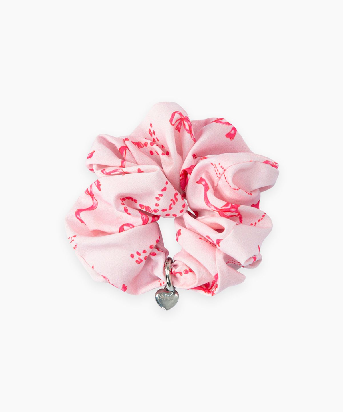 시눈(SINOON) PATTERN SCRUNCH (PINK)