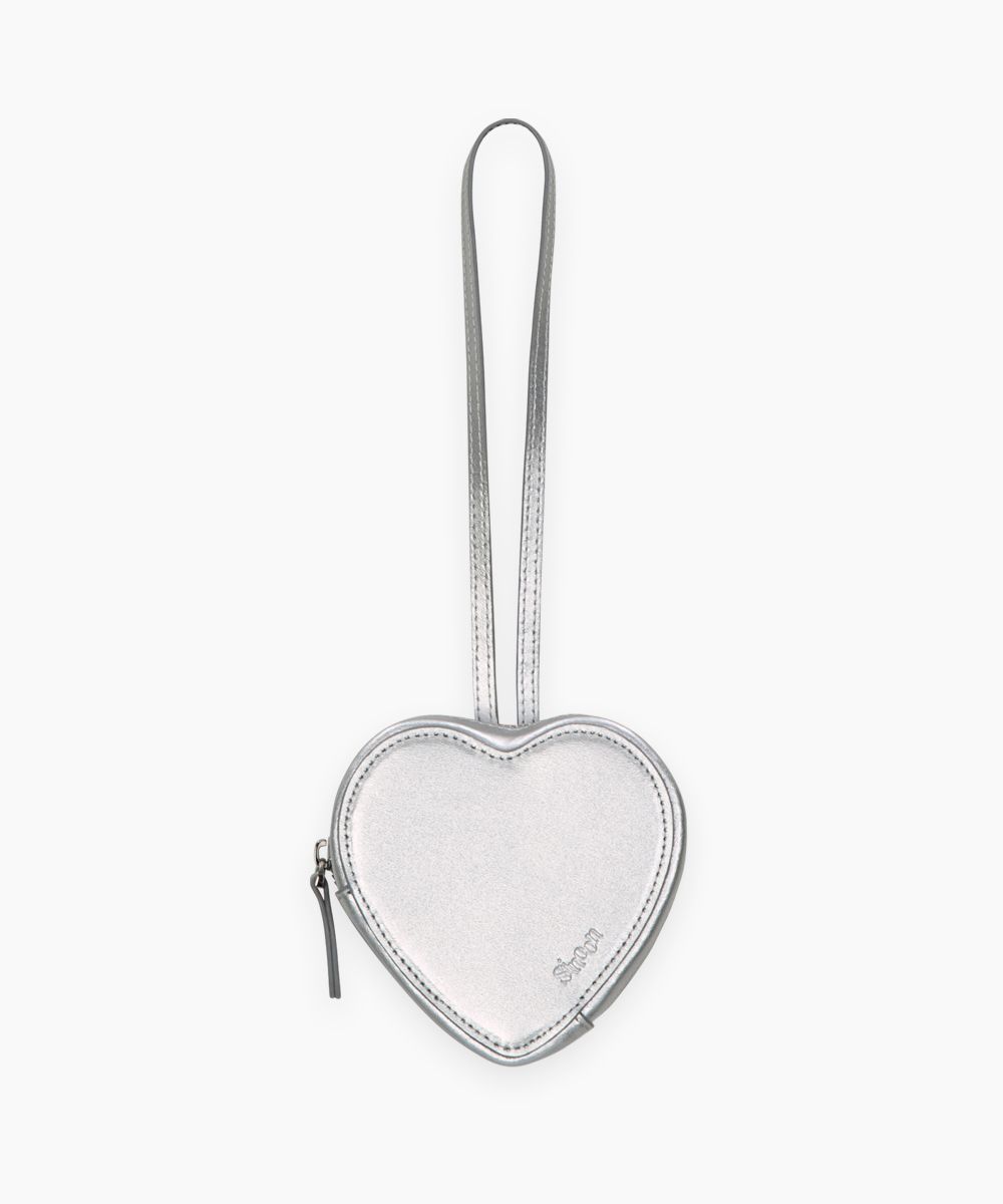 ★送料・関税込★sinoon★SINOON HEART HANDBAG★ MUSINSA | SINOON HEART HANDBAG (SILVER)