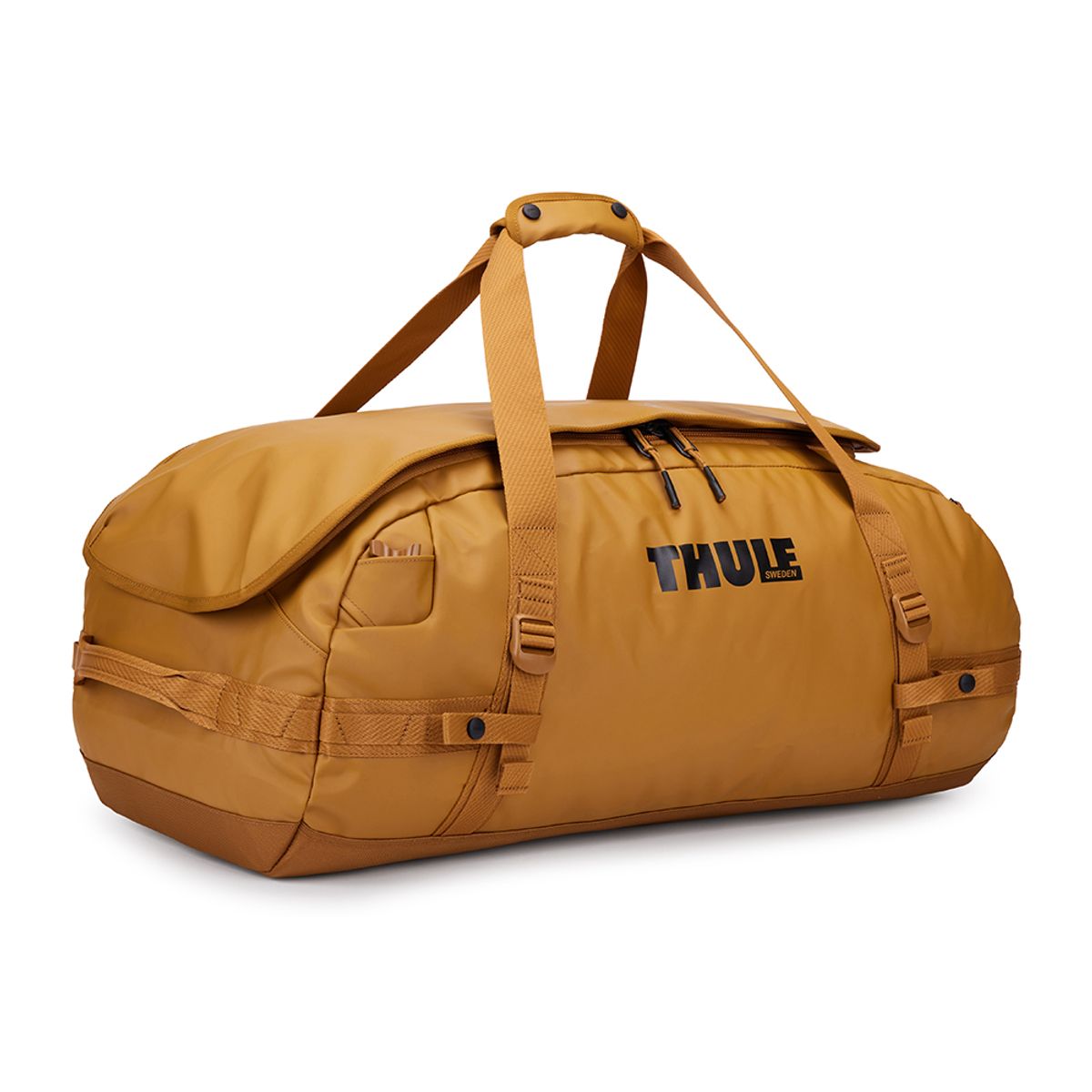 툴레(THULE) 캐즘 더플 백 70L 골드 브라운