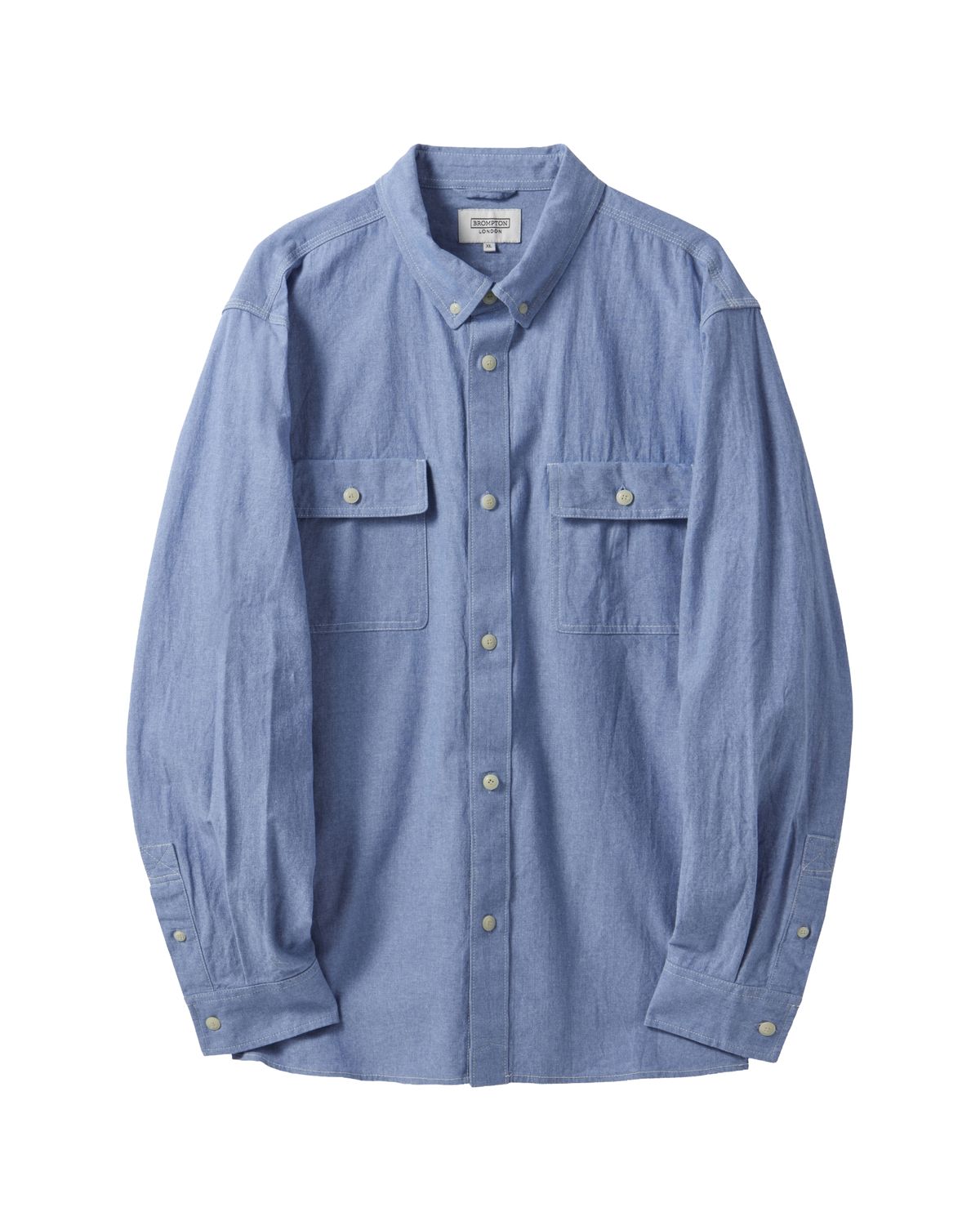 브롬톤 런던(BROMPTON LONDON) 1975 DENIM SHIRT - L/BLUE (P241MSH502)