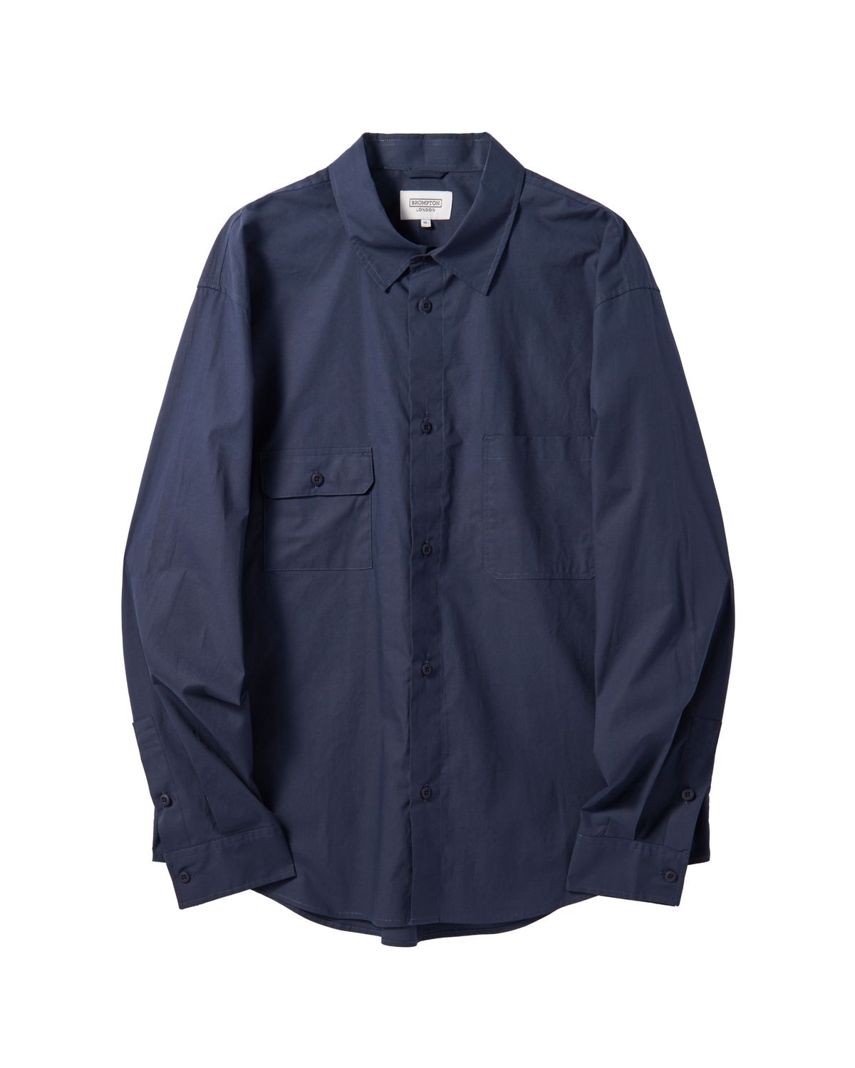 브롬톤 런던(BROMPTON LONDON) POCKET DETAIL SHIRT - NAVY (P241MSH501)