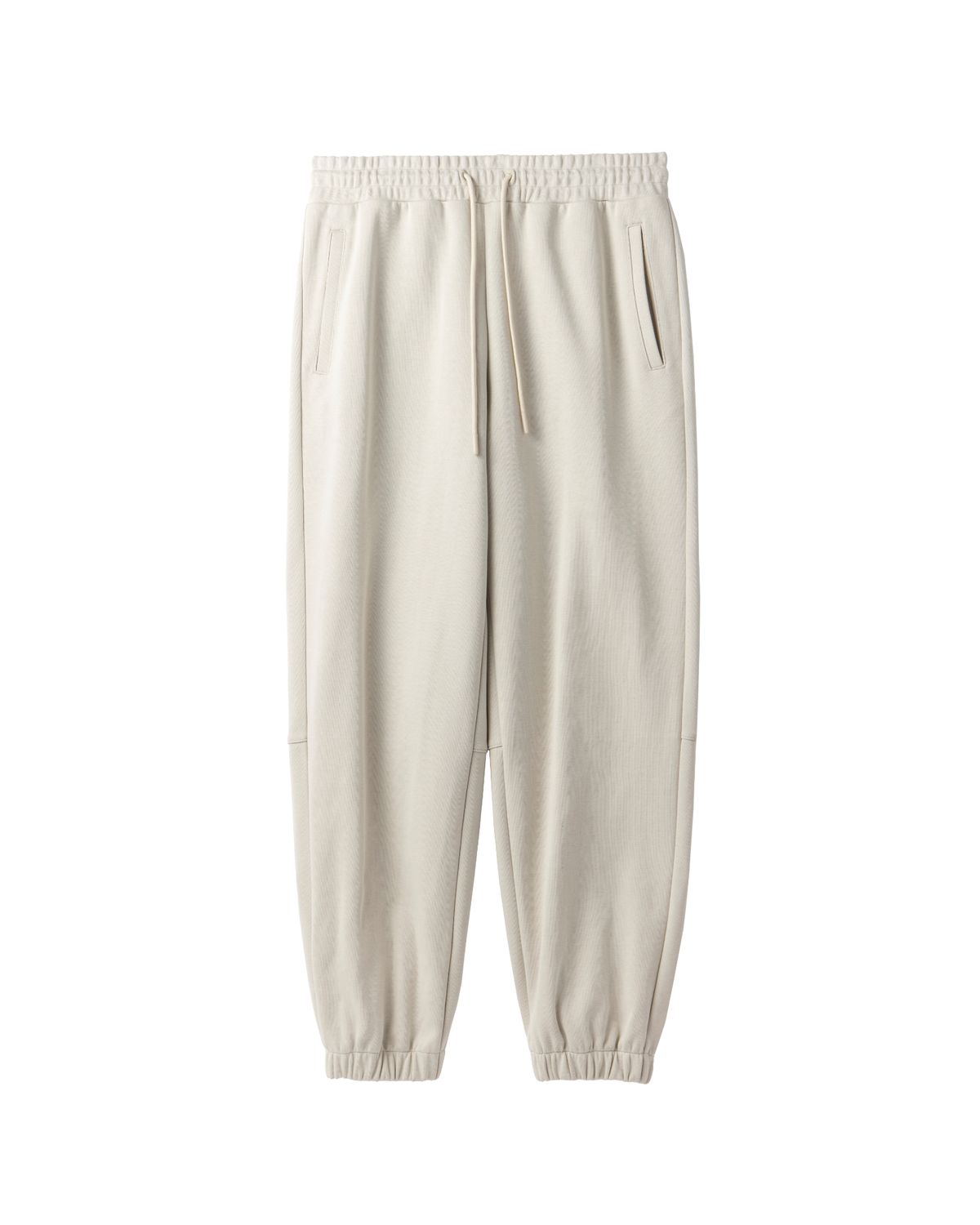 브롬톤 런던(BROMPTON LONDON) TRAINING JOGGER-FIT TROUSERS - IVORY (P241UPT135)