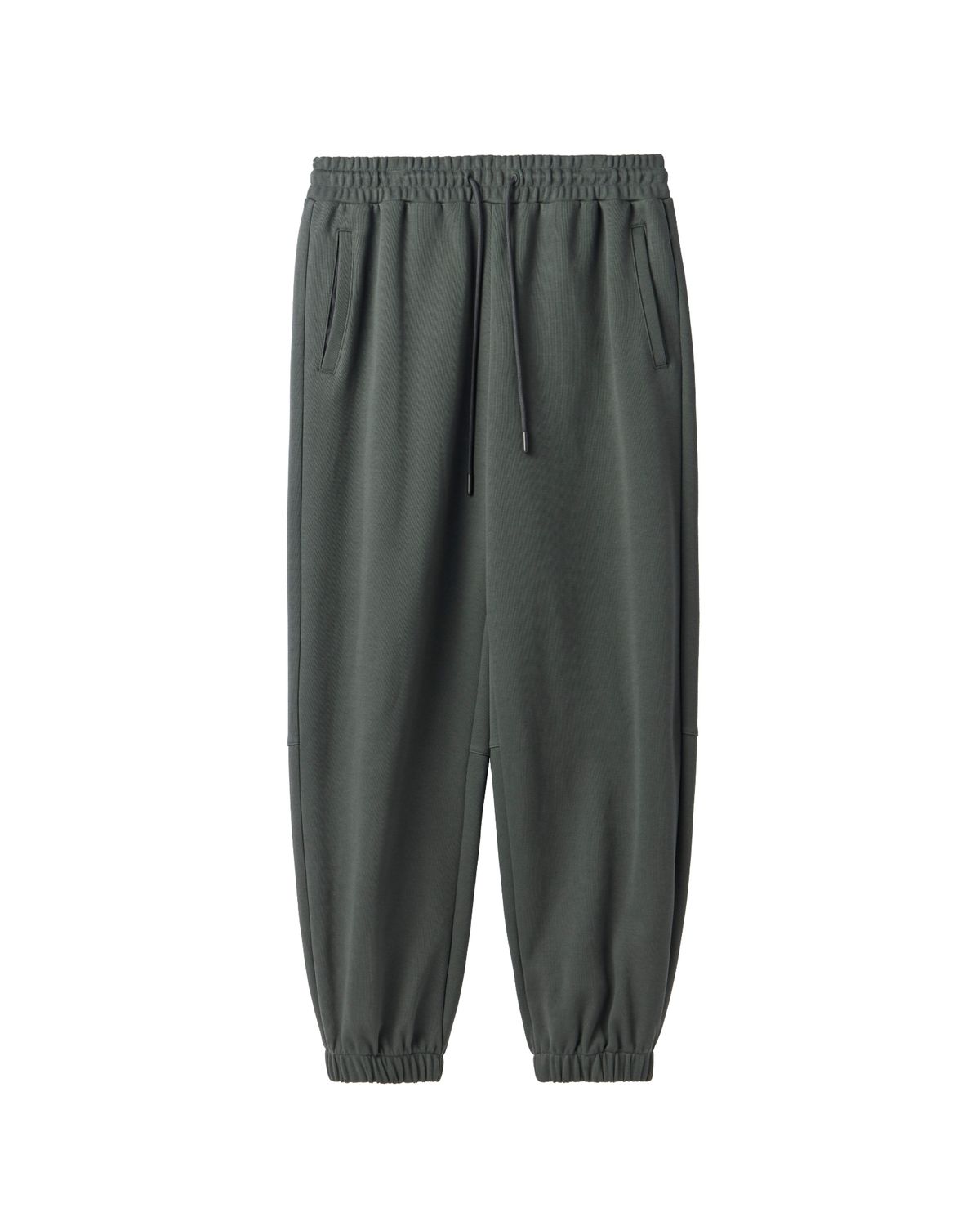 브롬톤 런던(BROMPTON LONDON) TRAINING JOGGER-FIT TROUSERS - D/GREEN (P241UPT135)