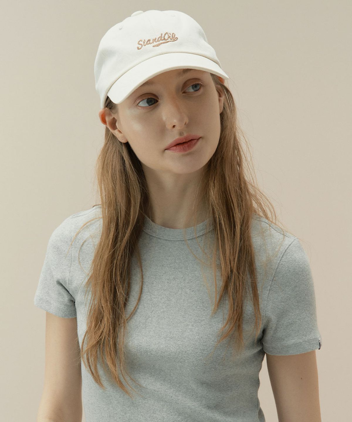 스탠드오일(STAND OIL) Stand Logo Ball Cap · 스탠드 로고 볼캡