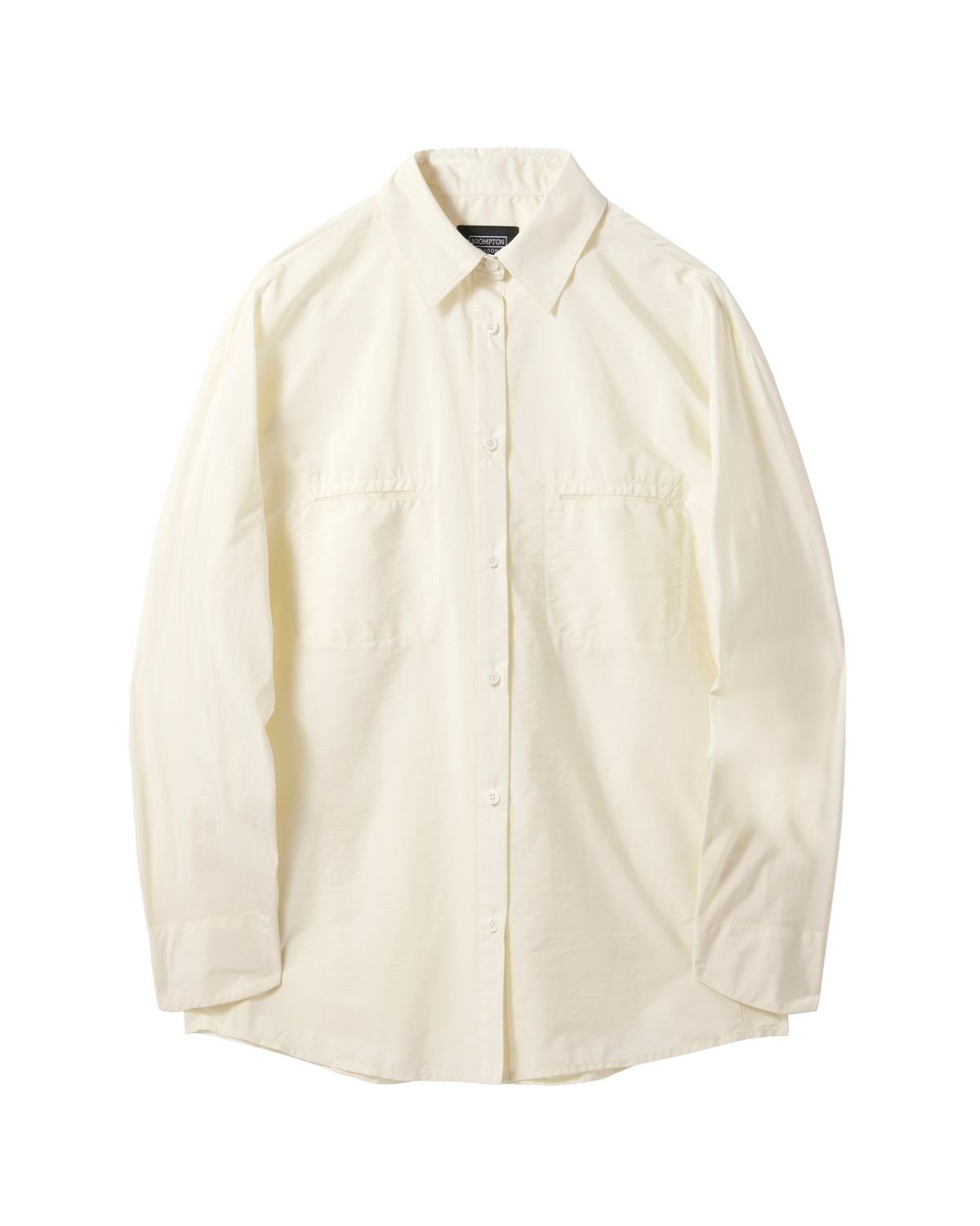 브롬톤 런던(BROMPTON LONDON) W WAIST STRING LONG SHIRT - L/BEIGE (P241WSH350)