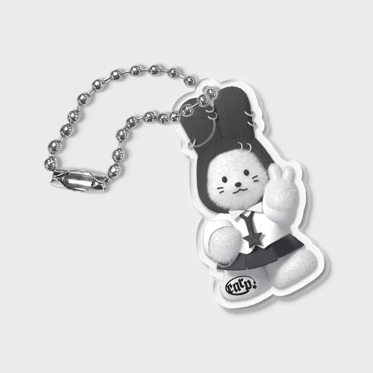 어프어프(EARPEARP) 플러피 소셜 클럽 포포(키링)