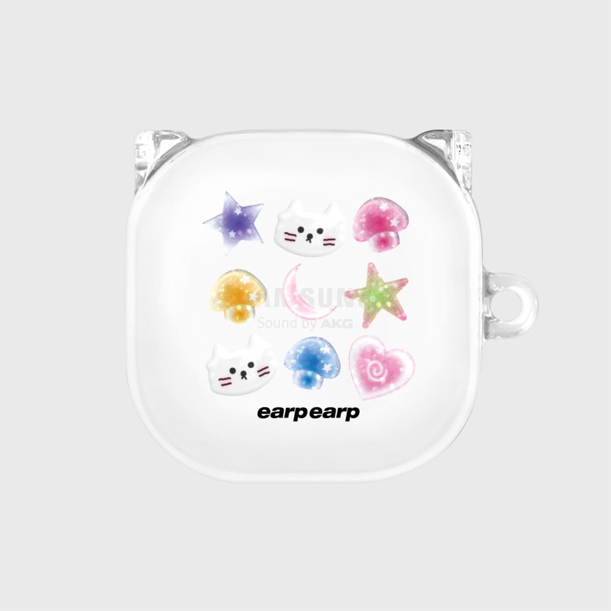 어프어프(EARPEARP) 에폭시 스티커 치치(버즈-클리어하드)