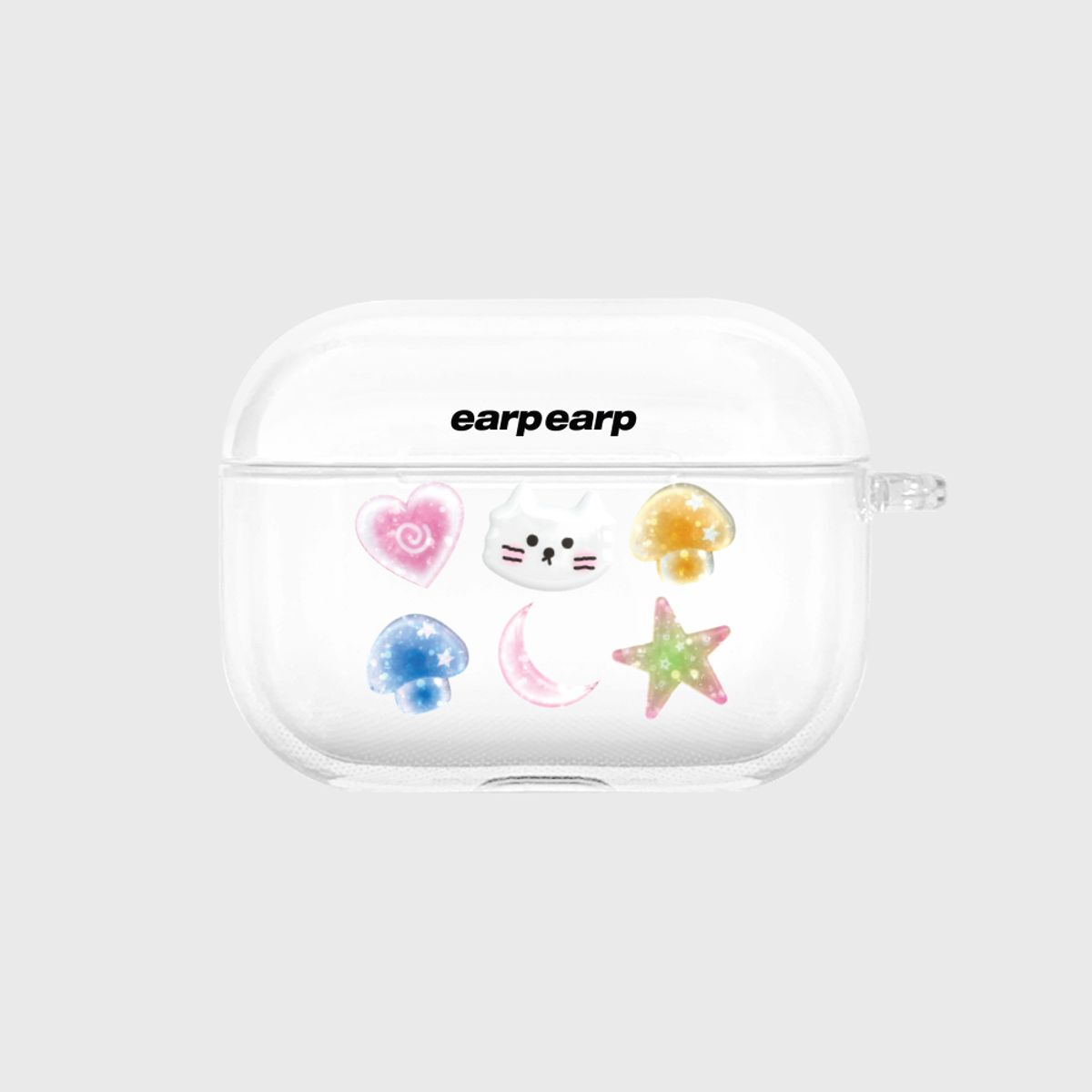 어프어프(EARPEARP) 에폭시 스티커 치치(에어팟프로-클리어하드)