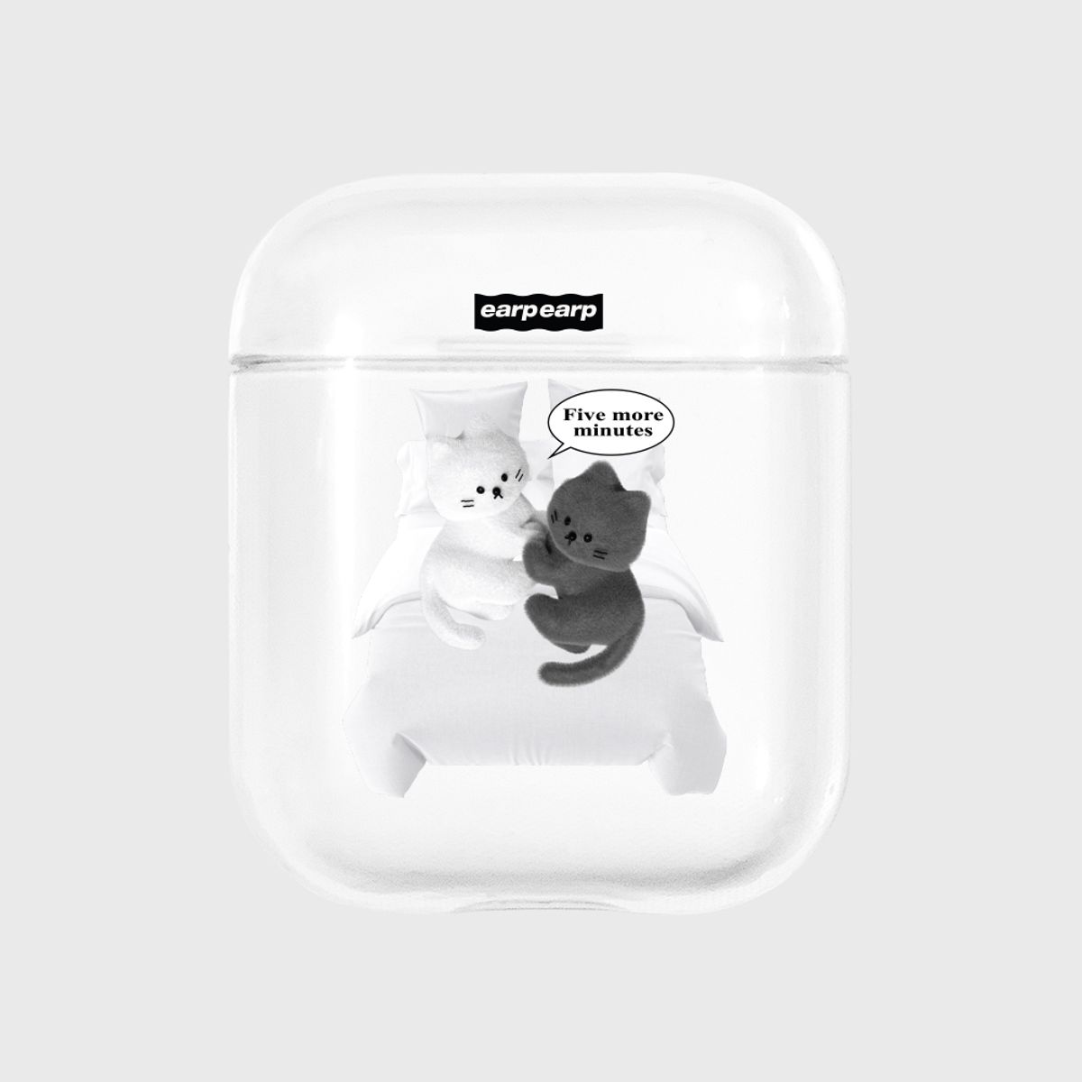 어프어프(EARPEARP) 웨이크 업 치치(에어팟-클리어)
