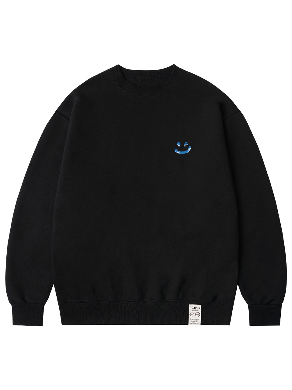 MUSINSA | GRAVER [UNISEX] SKY Cloud Drawing Smile