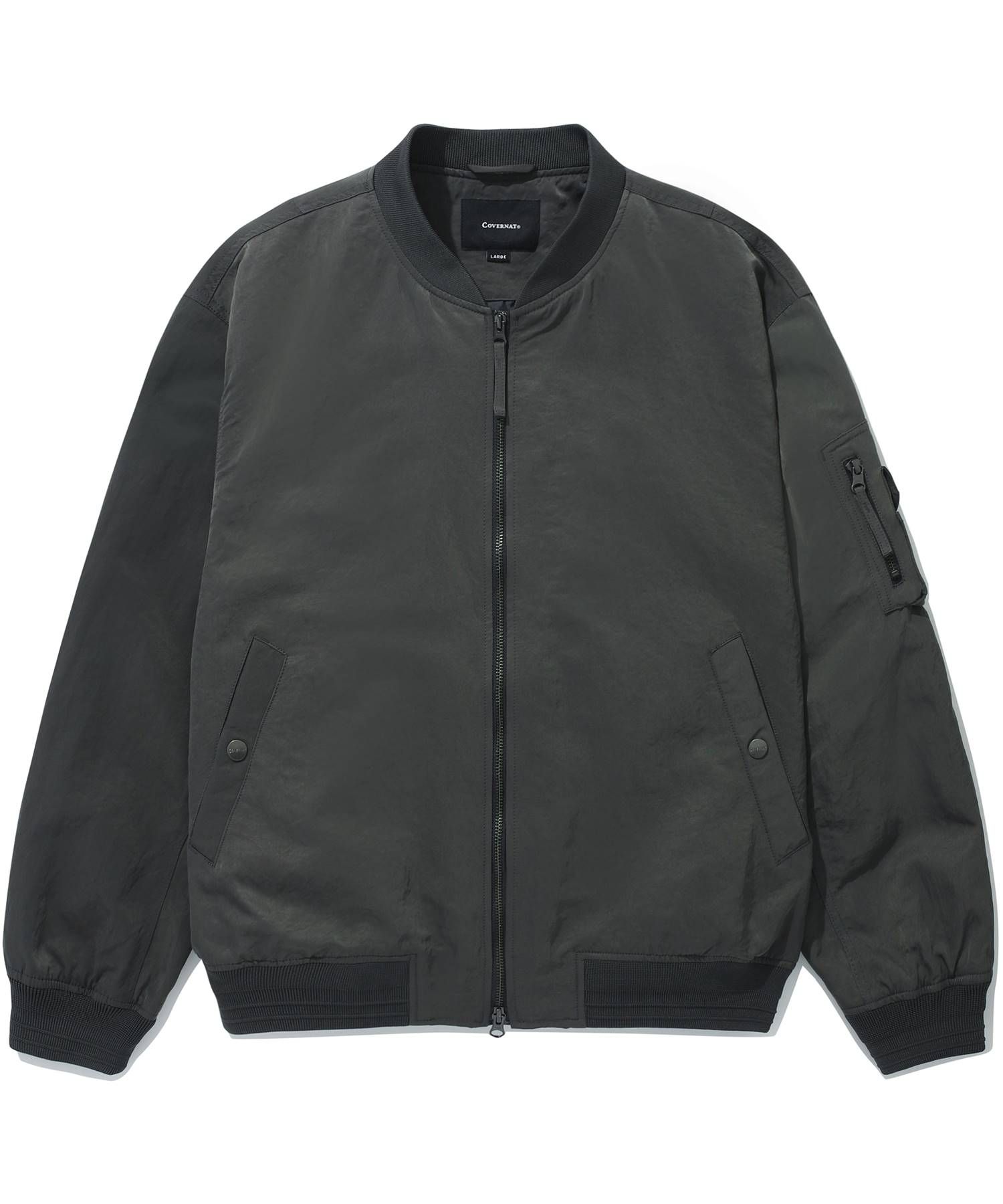アウターその他 COVERNAT (W)DETTACHABLE MA-1 JUMPER 4FK706 MUSINSA | COVERNAT MA-1 Jumper Charcoal