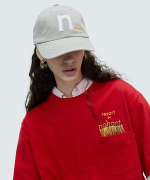 POINT ALPHABET BALLCAP RESORT-GRAY