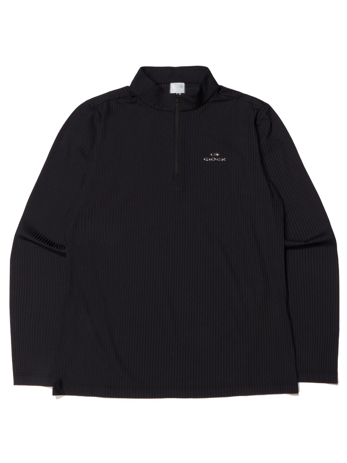 아이더(EIDER) STLAY (스트레이) β 긴팔짚업 티셔츠_Black