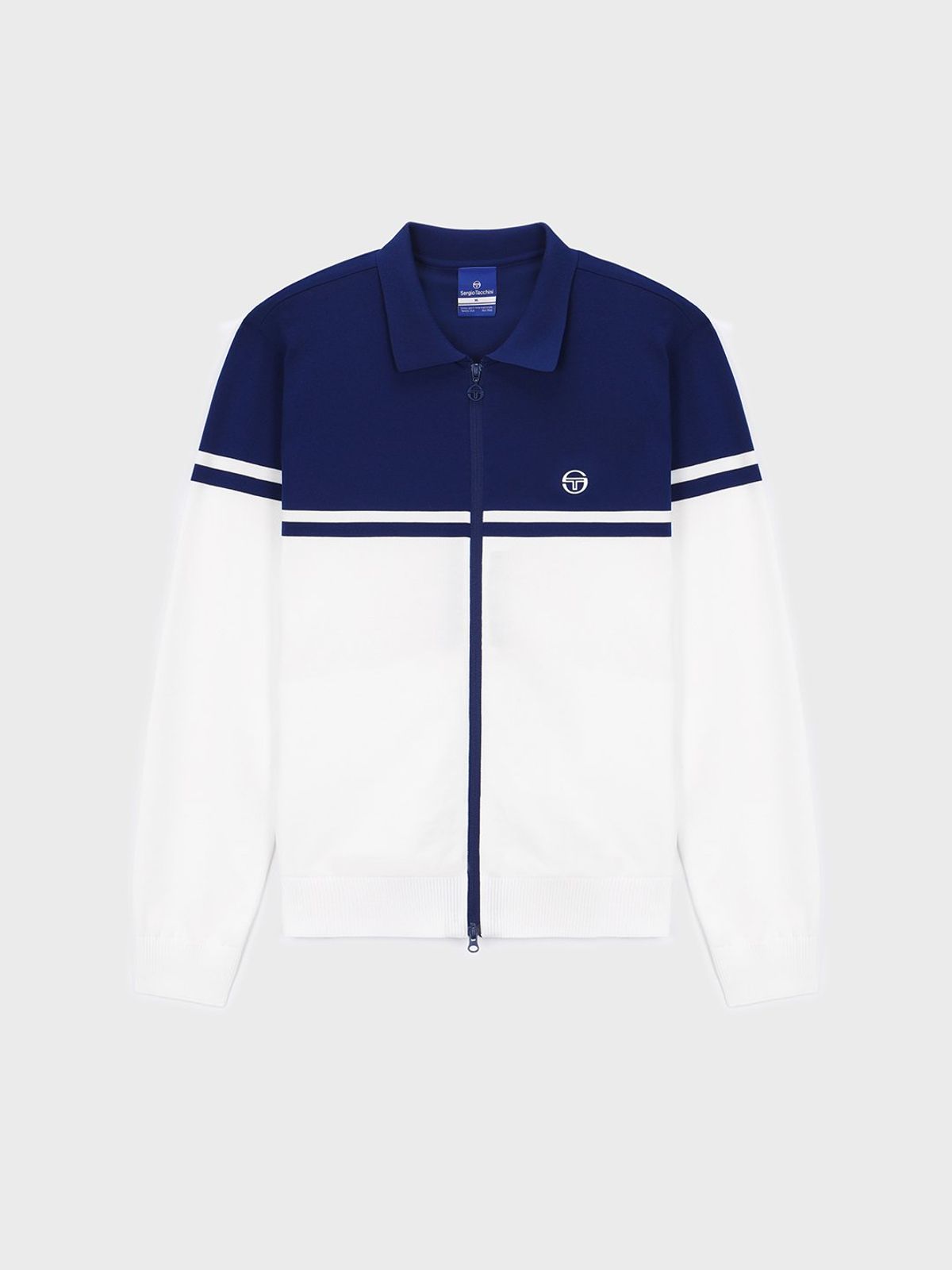 세르지오 타키니(SERGIO TACCHINI) M 고트 다마린도 집업 가디건 (Navy)