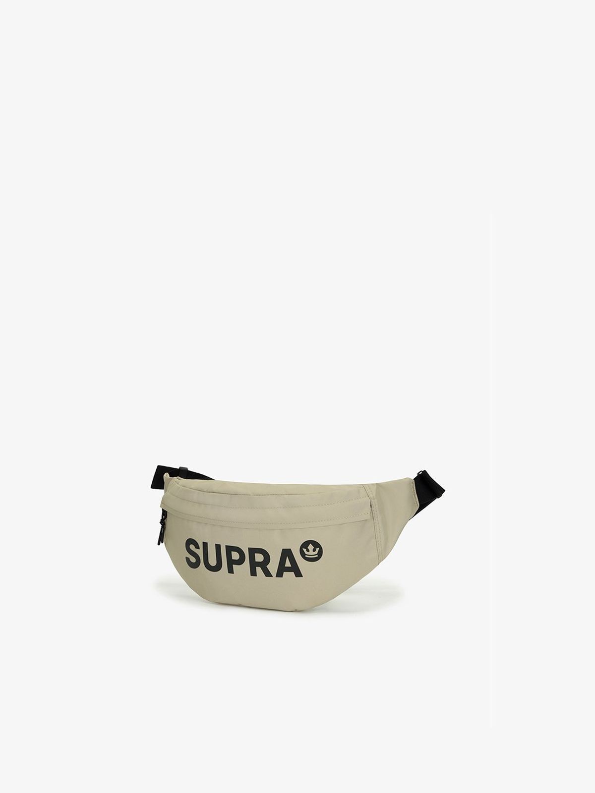 수프라(SUPRA) 에센셜 로고 포인트 힙색(BEIGE)
