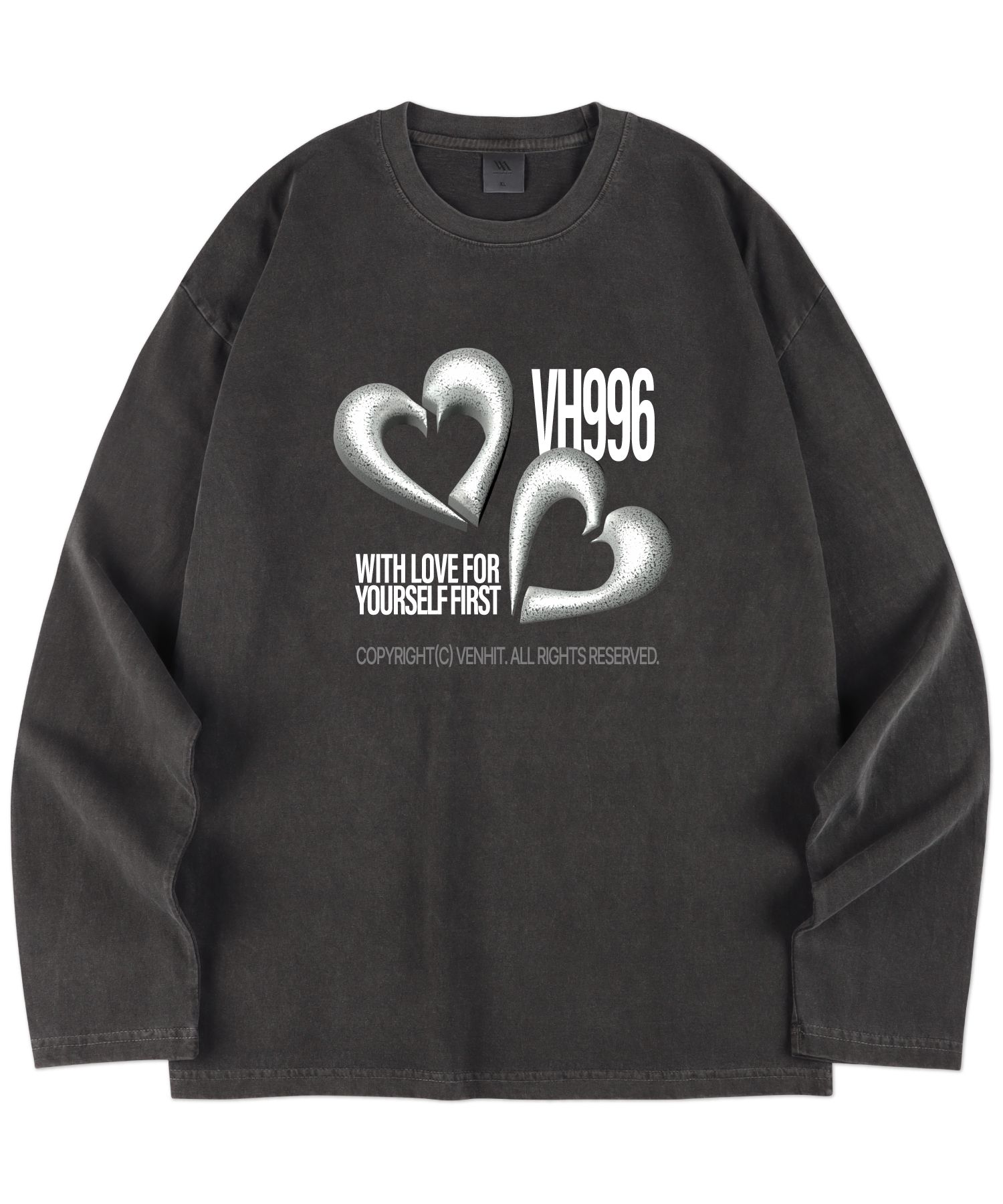 ◆24SS VENHIT VH996 Pigmennto ロングTシャツ/2色◆ MUSINSA | VENHIT VH996 Pigment Long Sleeve