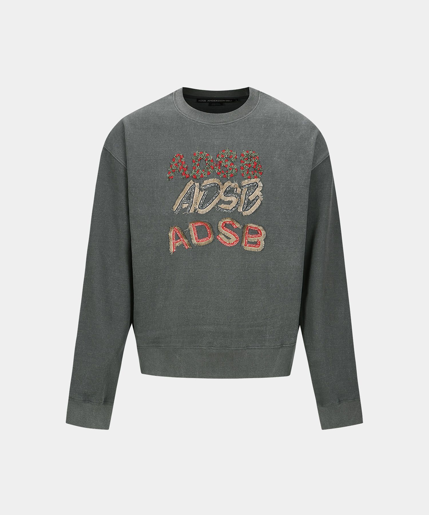 スウェット・トレーナー ANDERSSON BELL Essential ADSB Patch Logo Sweatshirt atb1085u MUSINSA | ANDERSSON BELL (Essential) ADSB patch logo