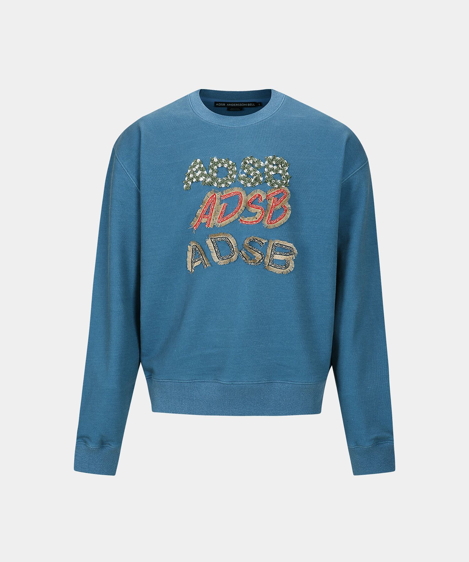 スウェット・トレーナー ANDERSSON BELL Essential ADSB Patch Logo Sweatshirt atb1085u MUSINSA | ANDERSSON BELL (Essential) ADSB patch logo