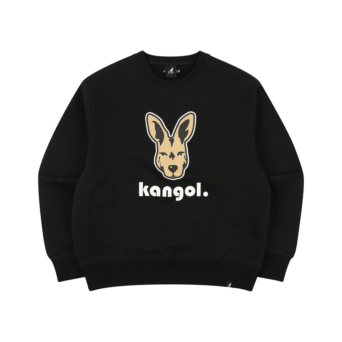 캉골(KANGOL) 자크 스웨트셔츠 1747 블랙