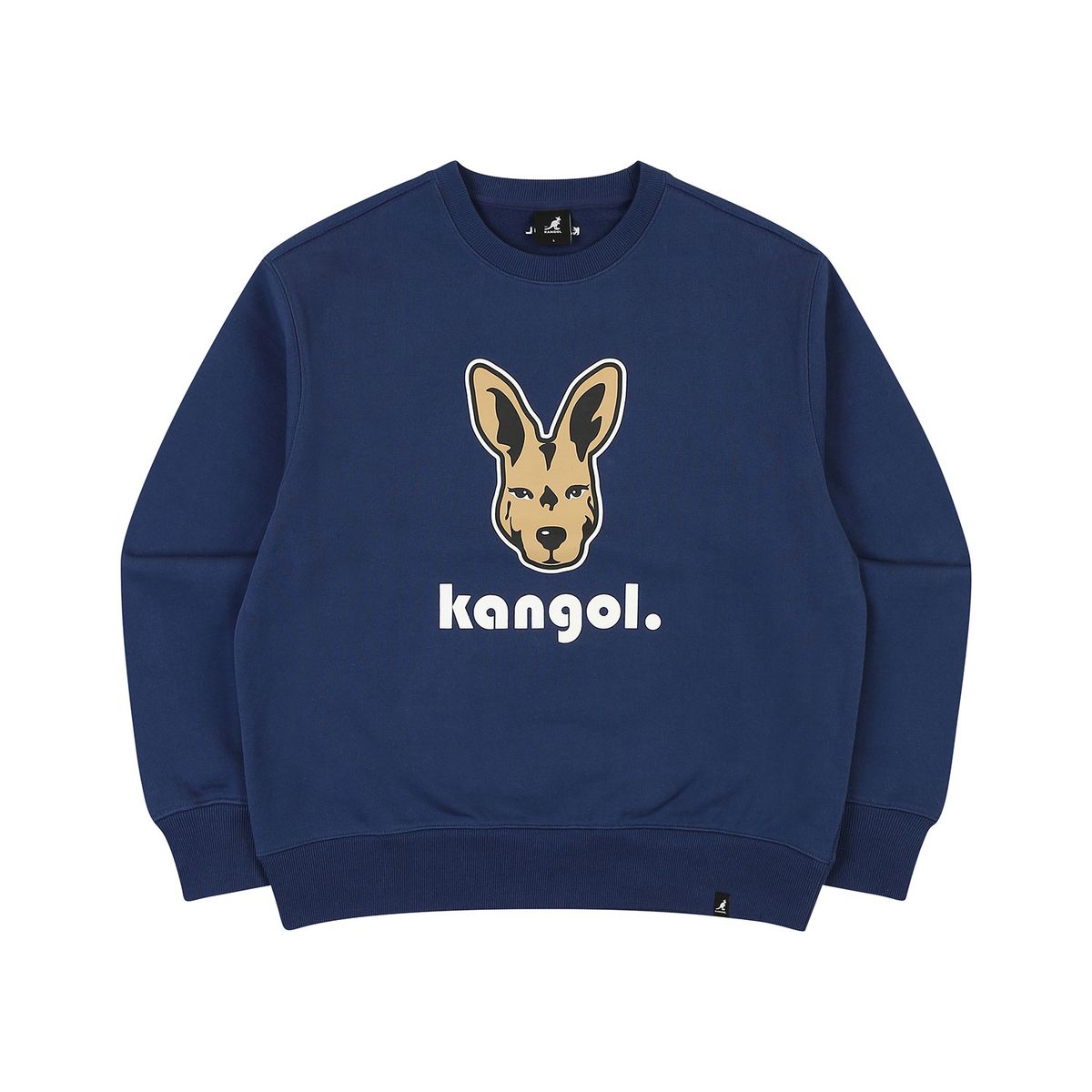 캉골(KANGOL) 자크 스웨트셔츠 1747 블루