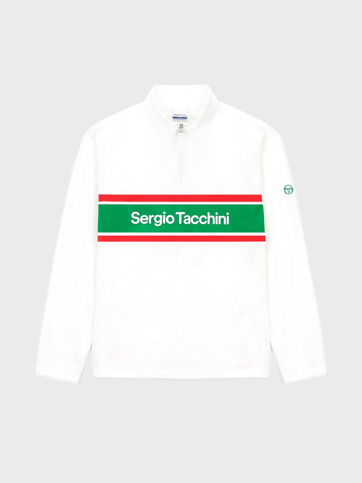 세르지오 타키니(SERGIO TACCHINI) M 플래그 우븐 아노락 자켓
