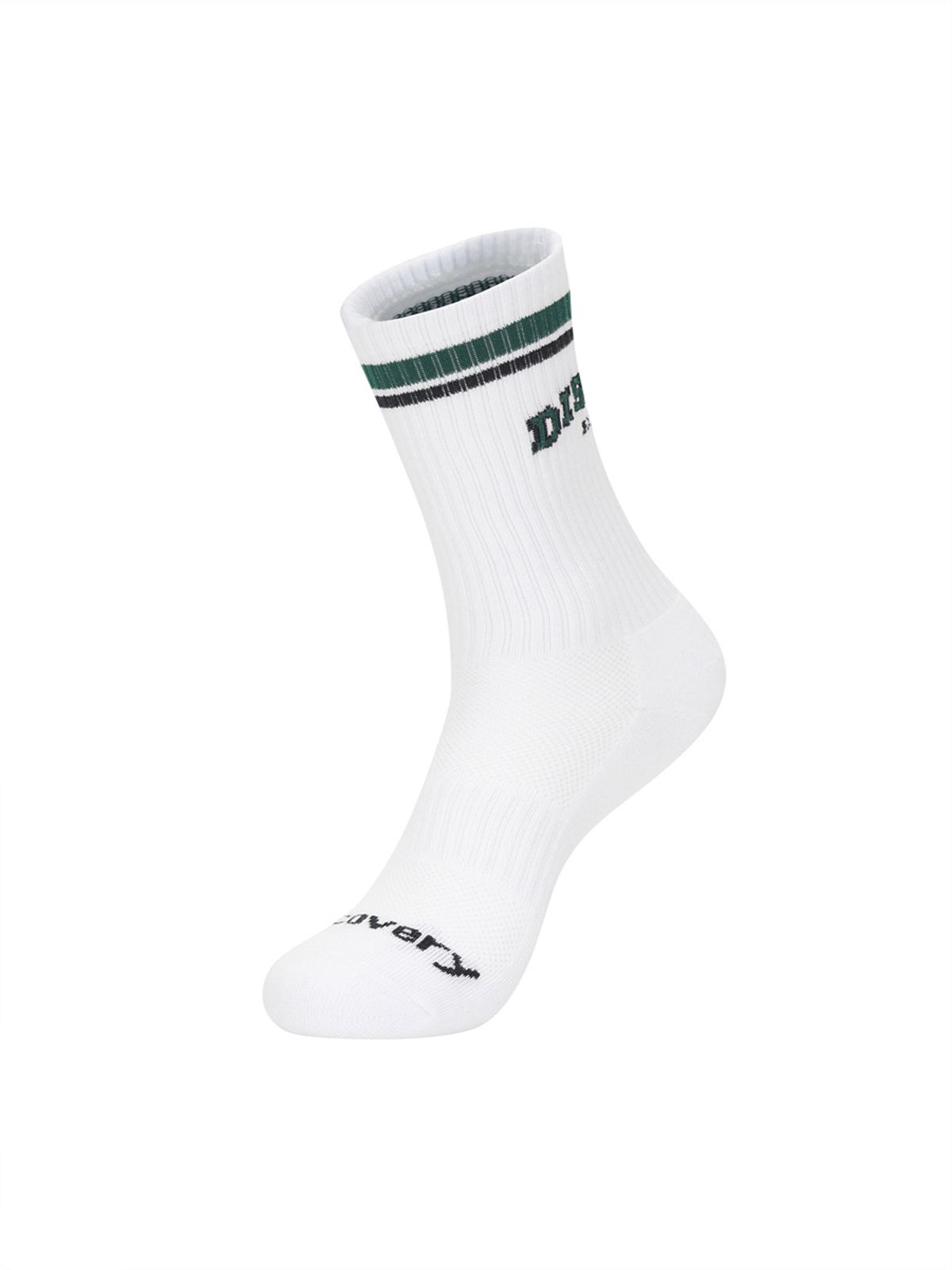디스커버리 익스페디션(DISCOVERY EXPEDITION) 스트라이프 배색 하이삭스 (WHITE)