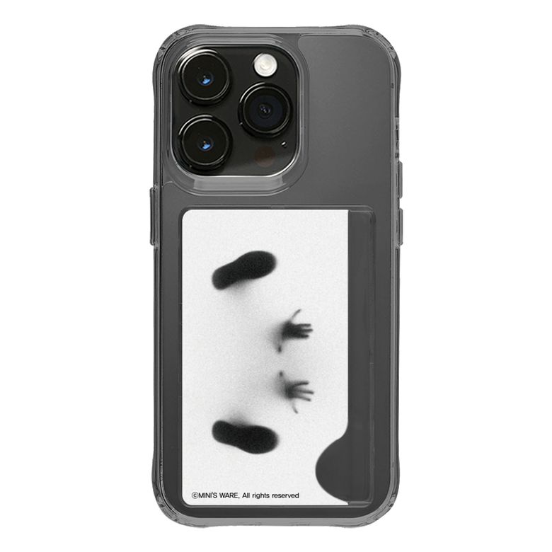 [아이폰17추가] SILHOUETTE CARD JELLY HARD CASE_SOLE