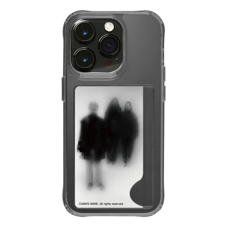 [아이폰17추가] SILHOUETTE CARD JELLY HARD CASE_PEOPLE