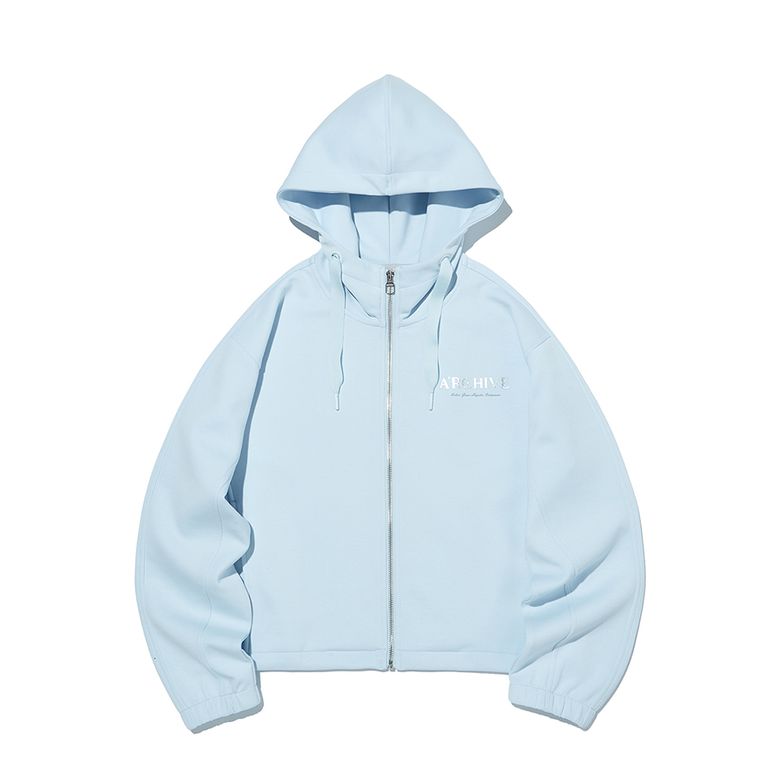 [24SS] 우먼스 호일 전사 후드 집업 ITY1DH53ASB