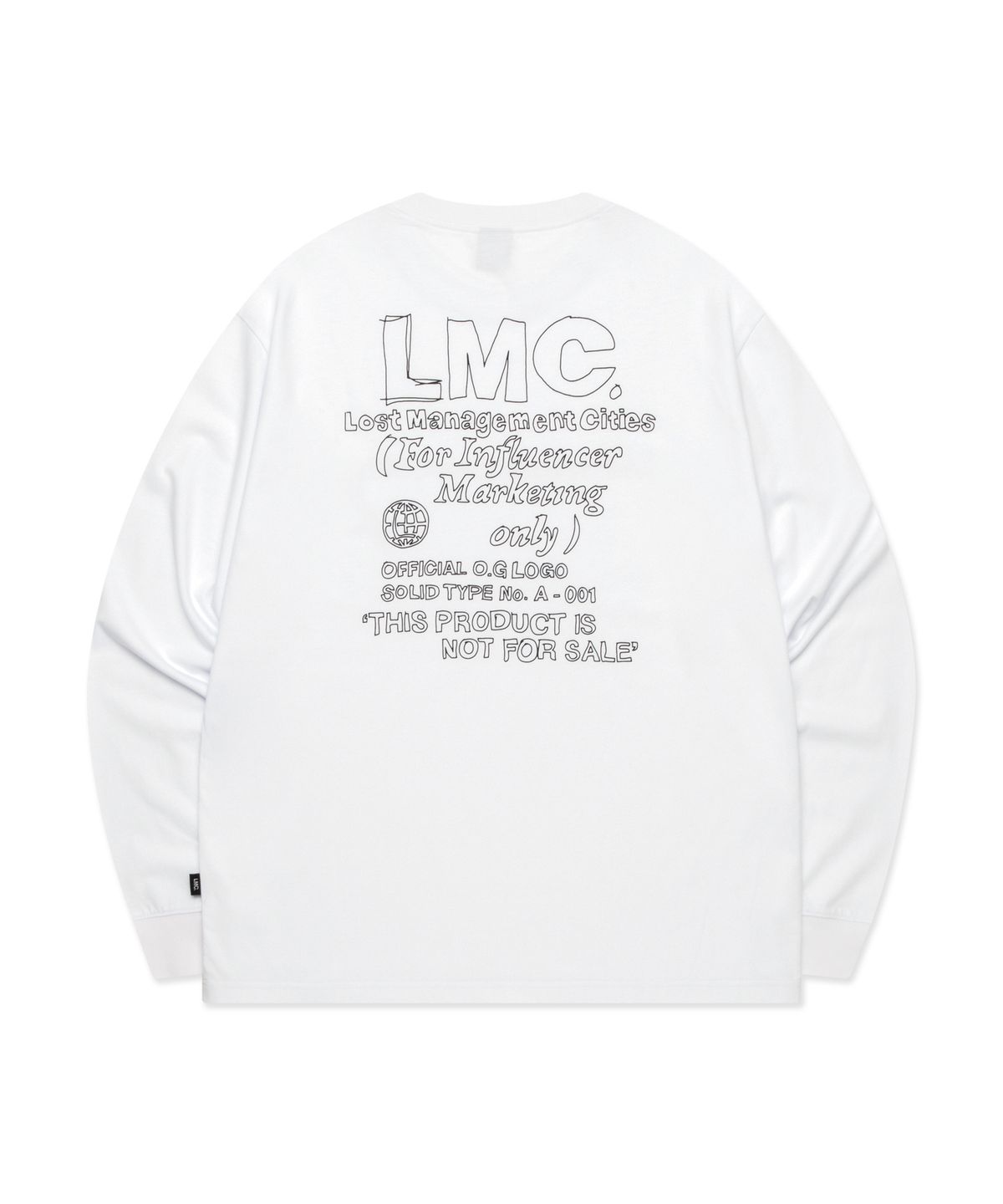 엘엠씨(LMC) FN DOODLE LONG SLV TEE white